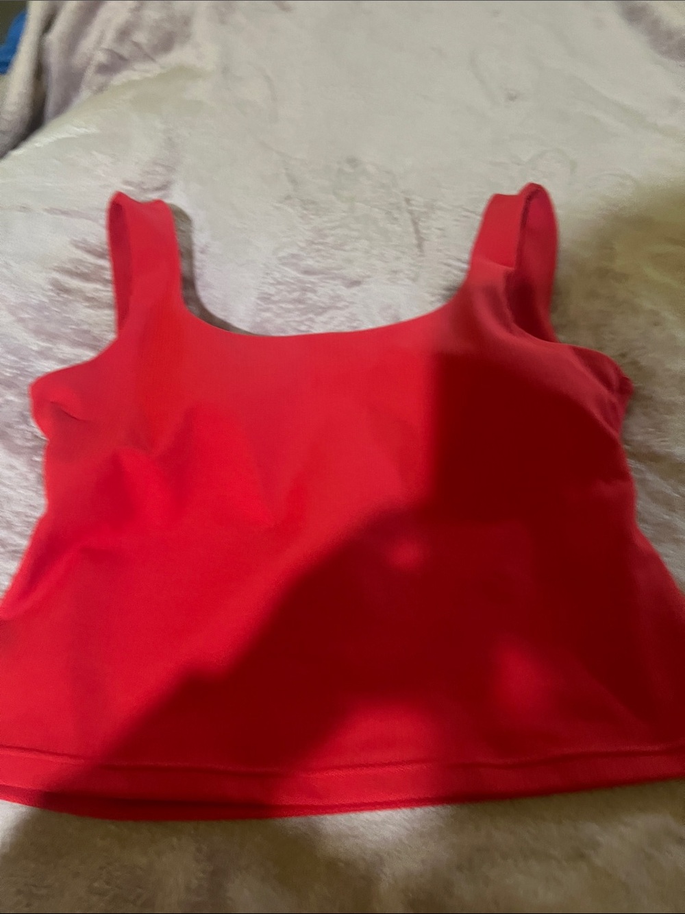 Fabletic’s Red Women's Ribbed Active Set - Picture 4 of 11